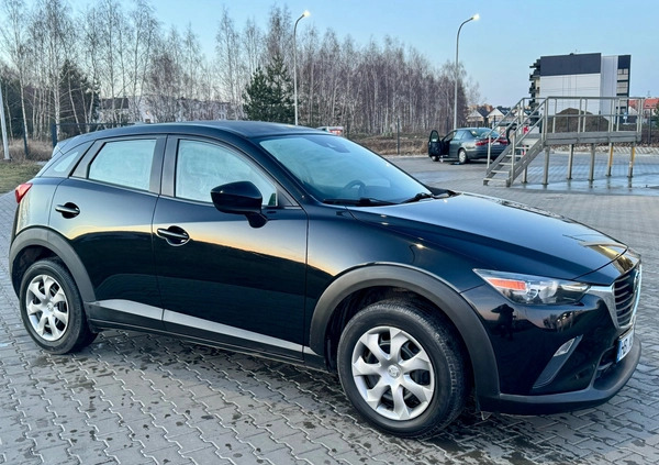 Mazda CX-3 cena 62900 przebieg: 94921, rok produkcji 2018 z Mława małe 379